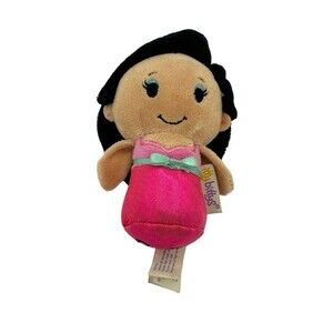 Mattel's Barbie Doll Hispanic Itty Bittys Hallmark 4" Plush Stuffed Toy Pink